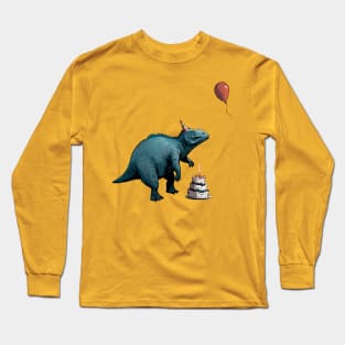Dino and ball Long Sleeve T-Shirt